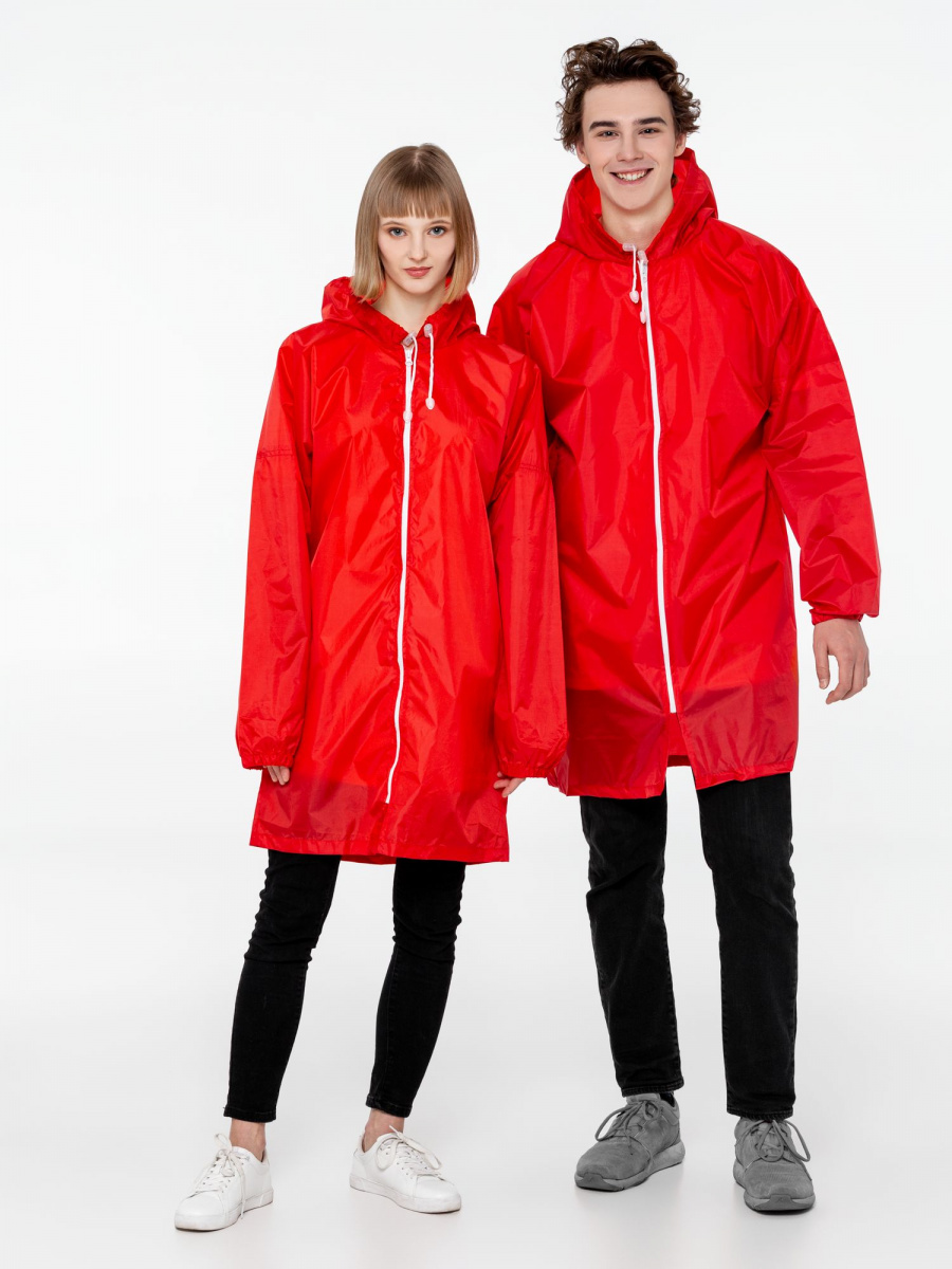 Дождевик Rainman Zip, красный (Таффета,60)